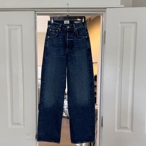 Citizens of humanity Ayla Dark Blue Jeans size 23.Barrel style leg. Never worn